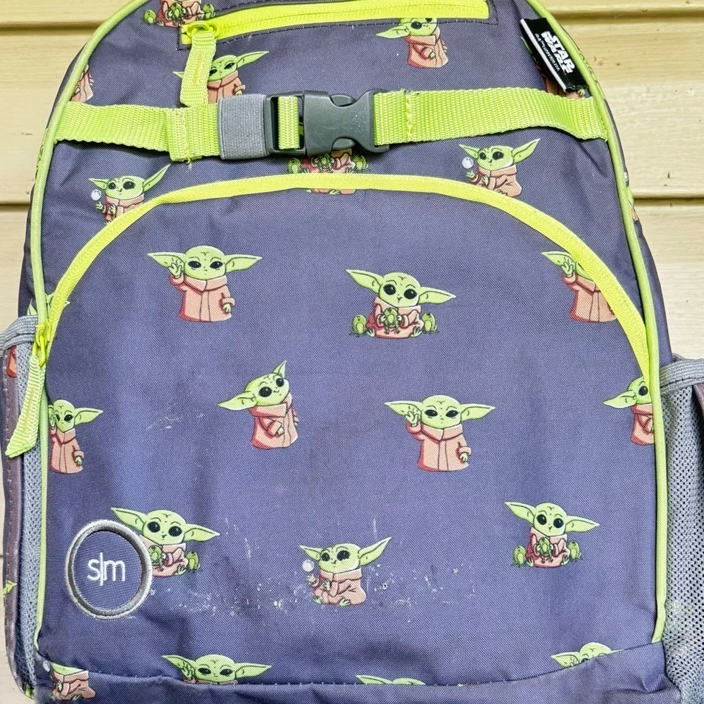 Simple Modern brand backpack featuring a Star Wars: The Mandalorian 